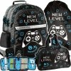 PLECAK GAMEPAD SZKOLNY GAMER DO PODSTAWÓWKI KOMPLET 4w1 GAMING DLA CHŁOPAKA